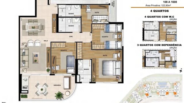 Elos Ilha Pura plantas dos apartamentos Elos Ilha Pura plantas dos apartamentos