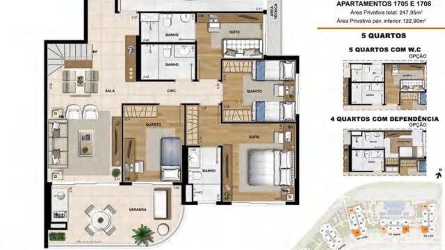 Elos Ilha Pura plantas dos apartamentos Elos Ilha Pura plantas dos apartamentos