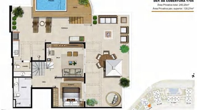 Elos Ilha Pura plantas dos apartamentos