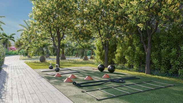 Atlântico Golf Absolute Design área de lazer fitness externo