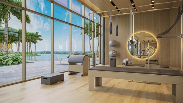 Atlântico Golf Absolute Design área de lazer pilates
