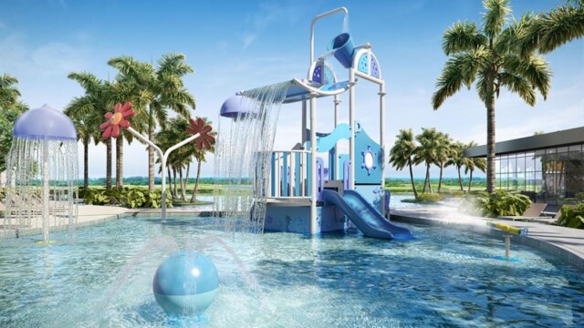 Atlântico Golf Absolute Design área de lazer quadra de areia