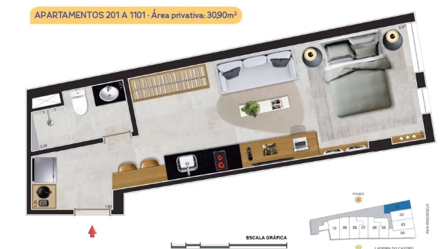 Enredo Riachuelo 201 Centro do Rio de Janeiro RJ plantas dos apartamentos Enredo Riachuelo 201 Centro do Rio de Janeiro RJ plantas dos apartamentos