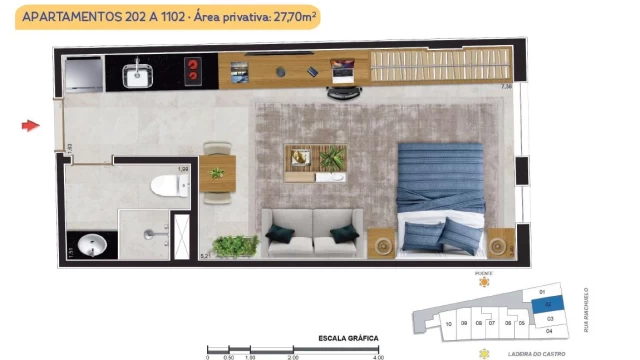 Enredo Riachuelo 201 Centro do Rio de Janeiro RJ plantas dos apartamentos Enredo Riachuelo 201 Centro do Rio de Janeiro RJ plantas dos apartamentos