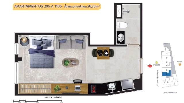 Enredo Riachuelo 201 Centro do Rio de Janeiro RJ plantas dos apartamentos Enredo Riachuelo 201 Centro do Rio de Janeiro RJ plantas dos apartamentos