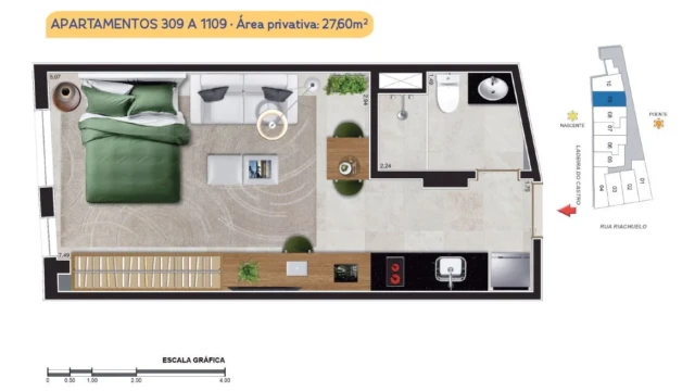 Enredo Riachuelo 201 Centro do Rio de Janeiro RJ plantas dos apartamentos Enredo Riachuelo 201 Centro do Rio de Janeiro RJ plantas dos apartamentos