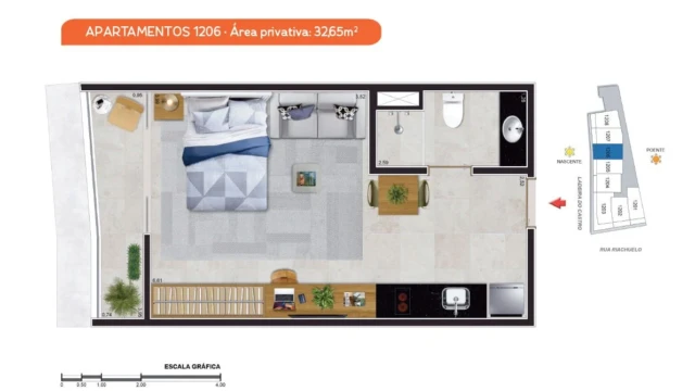 Enredo Riachuelo 201 Centro do Rio de Janeiro RJ plantas dos apartamentos