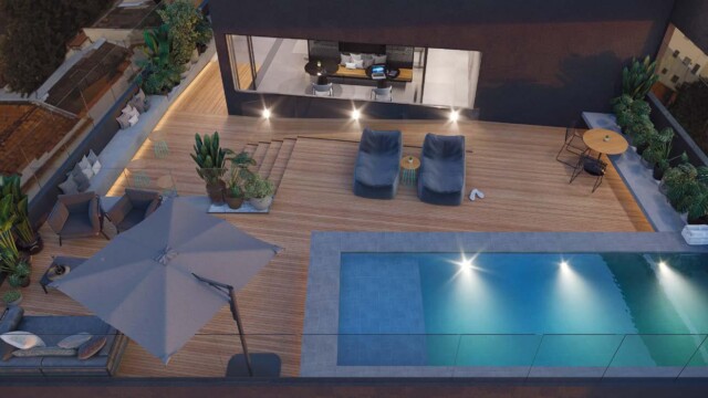 Enredo Riachuelo 201 Centro do Rio de Janeiro RJ área de lazer piscina e lounge