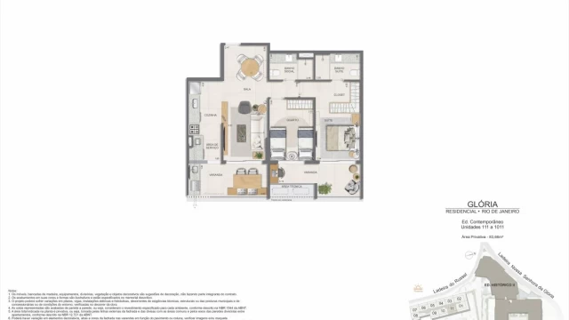 Glória Residencial plantas dos apartamentos do edifício contemporâneo Glória Residencial plantas dos apartamentos do edifício contemporâneo