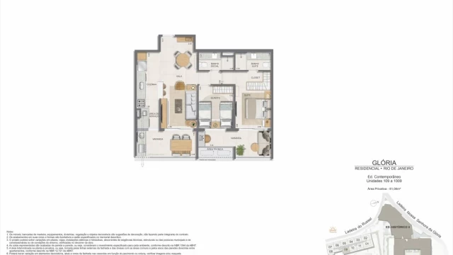 Glória Residencial plantas dos apartamentos do edifício contemporâneo Glória Residencial plantas dos apartamentos do edifício contemporâneo