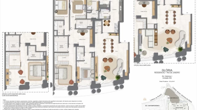 Glória Residencial plantas dos apartamentos do edifício histórico Glória Residencial plantas dos apartamentos do edifício histórico