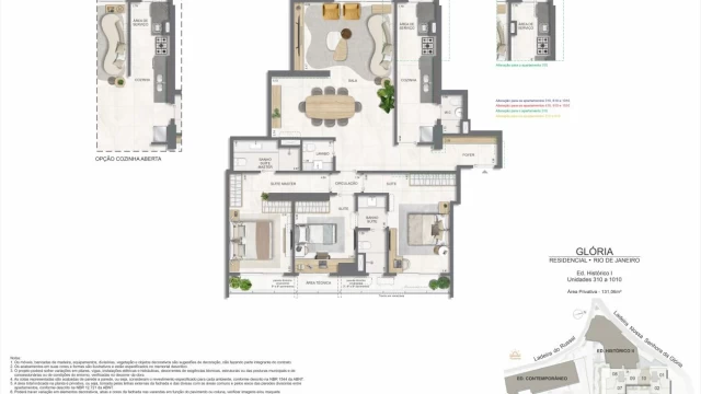 Glória Residencial plantas dos apartamentos do edifício histórico Glória Residencial plantas dos apartamentos do edifício histórico