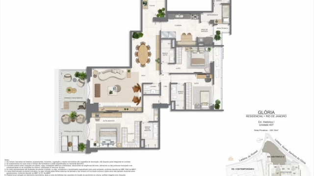 Glória Residencial plantas dos apartamentos do edifício histórico Glória Residencial plantas dos apartamentos do edifício histórico