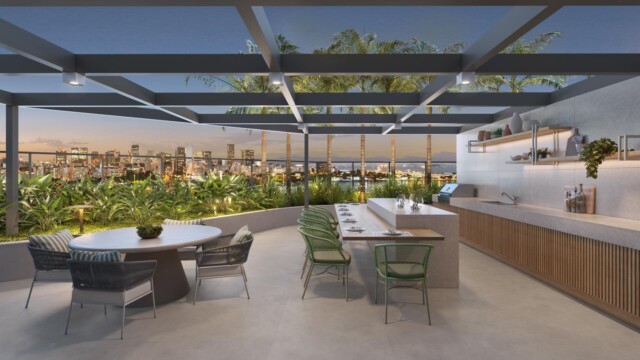 Gloria Residencial varanda gourmet