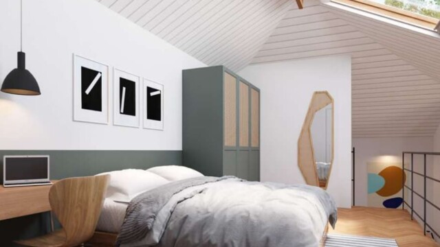Puro Casas Inteligentes casa decorada quarto segundo pavimento