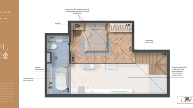 Puro Casas Inteligentes plantas das casas e apartamentos