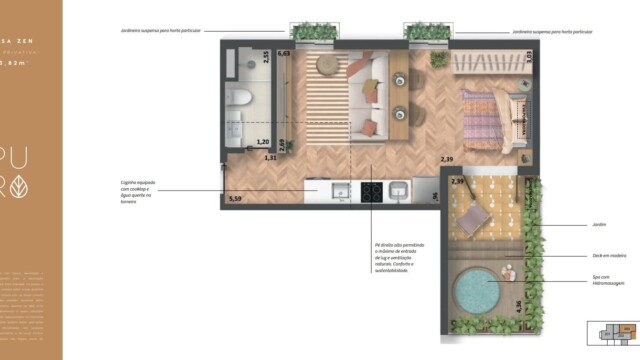 Puro Casas Inteligentes plantas das casas e apartamentos