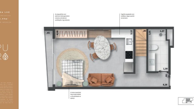 Puro Casas Inteligentes plantas das casas e apartamentos