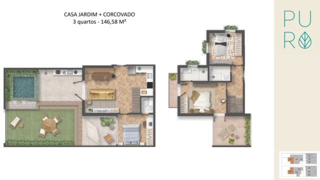 Puro Casas Inteligentes plantas das casas e apartamentos