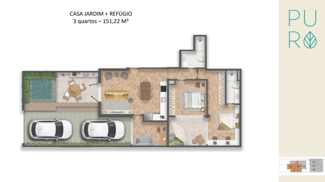 Puro Casas Inteligentes plantas das casas e apartamentos