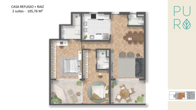 Puro Casas Inteligentes plantas das casas e apartamentos