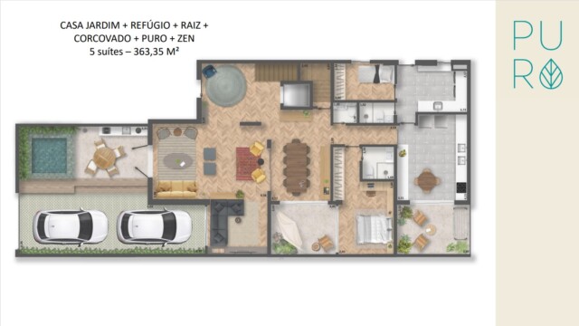 Puro Casas Inteligentes plantas das casas e apartamentos