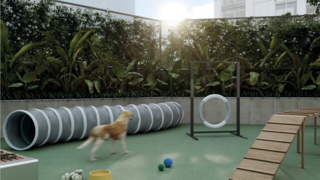 Tiê Residencial Tijuca área de lazer pet place