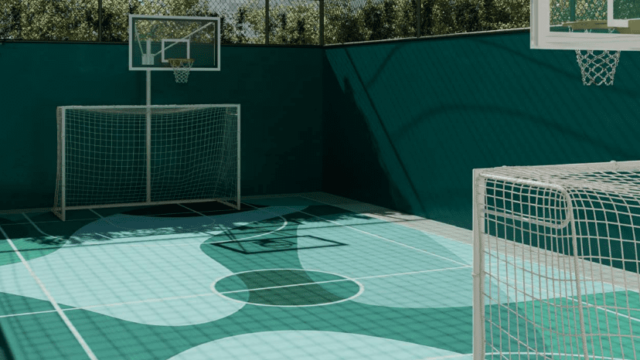 Tiê Residencial Tijuca área de lazer quadra poliesportiva Tiê Residencial Tijuca área de lazer quadra poliesportiva