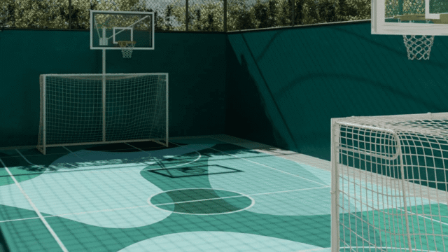 Tiê Residencial Tijuca área de lazer quadra poliesportiva