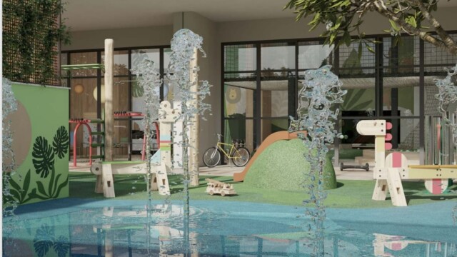 Tiê Residencial Tijuca área de lazer aqua play Tiê Residencial Tijuca área de lazer aqua play