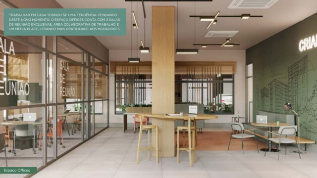 Tiê Residencial Tijuca área de lazer espaço offices