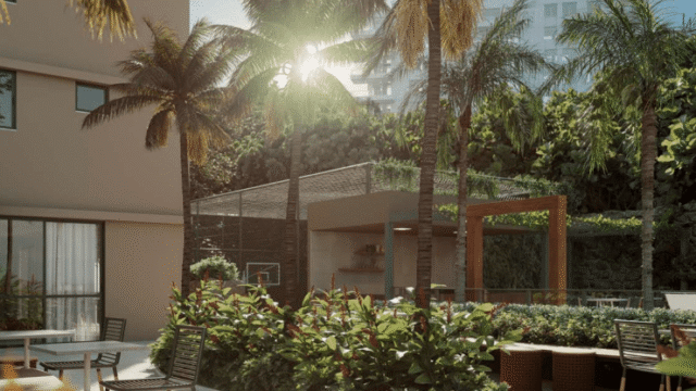 Tiê Residencial Tijuca área de lazer