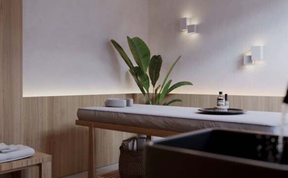 Tiê Residencial Tijuca área de lazer sala de massagem