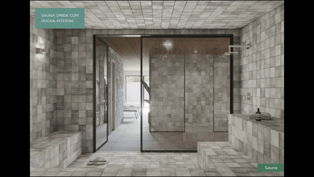 Tiê Residencial Tijuca área de lazer sauna Tiê Residencial Tijuca área de lazer sauna