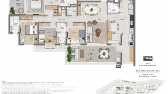 Gaea Home Resort plantas dos apartamentos Gaea Home Resort plantas dos apartamentos