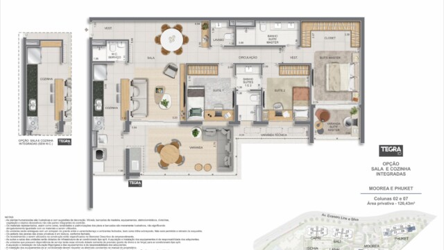 Gaea Home Resort plantas dos apartamentos Gaea Home Resort plantas dos apartamentos