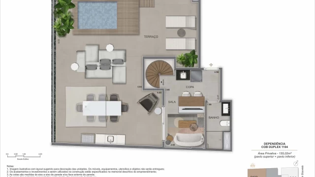 nook copacabana planta do apartamento nook copacabana planta do apartamento