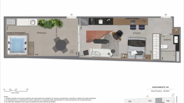 nook copacabana planta do apartamento nook copacabana planta do apartamento