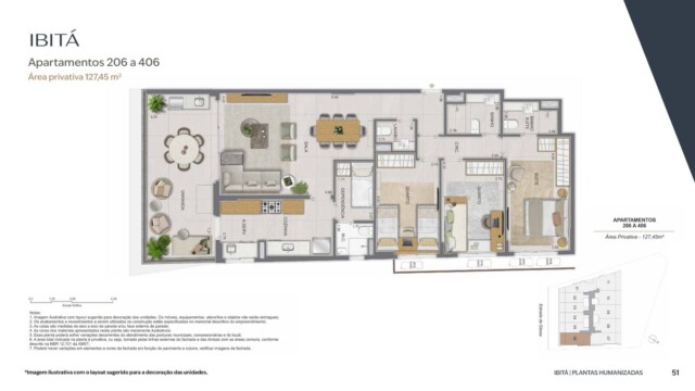 planta apartamento ibita sao conrado lancamento performance rj