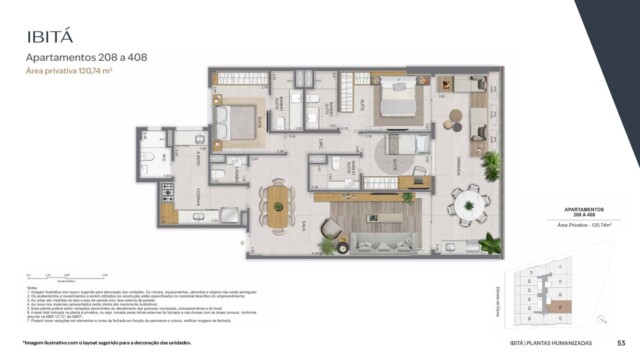 planta apartamento ibita sao conrado lancamento performance rj