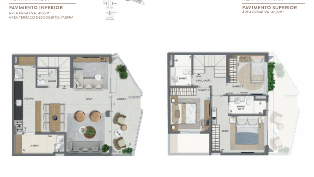 Aqua Village Residence Club planta da casa