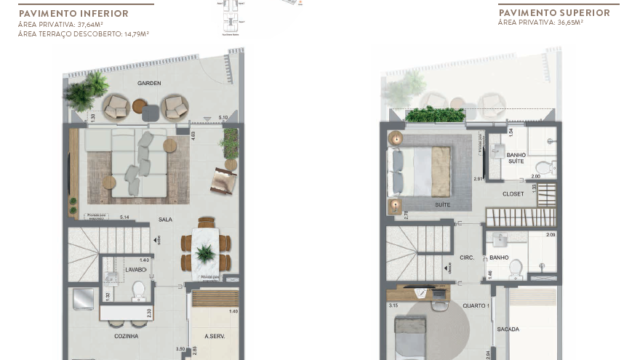 Aqua Village Residence Club planta da casa