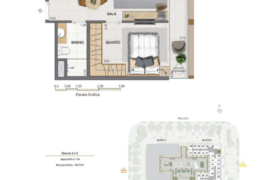 Arte Design Residencial Barra Calper 20_tipo_3877m2 Arte Design Residencial Barra Calper 20_tipo_3877m2