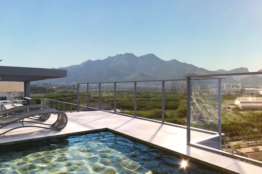 Grand Quartier Rio 2 Fase Parque Terraço cobertura GQ 2.000