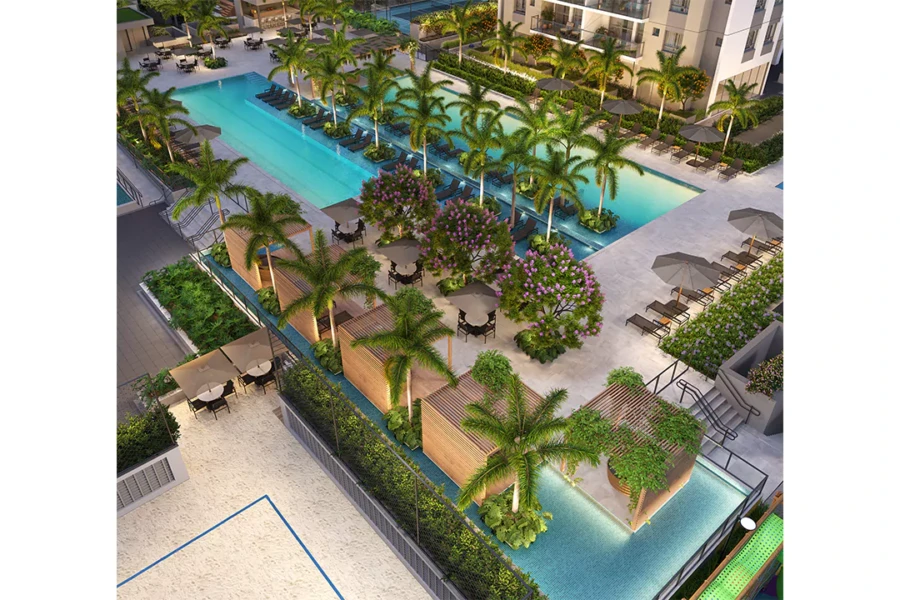 Grand Quartier Rio 2 Fase Parque Vista aérea piscina