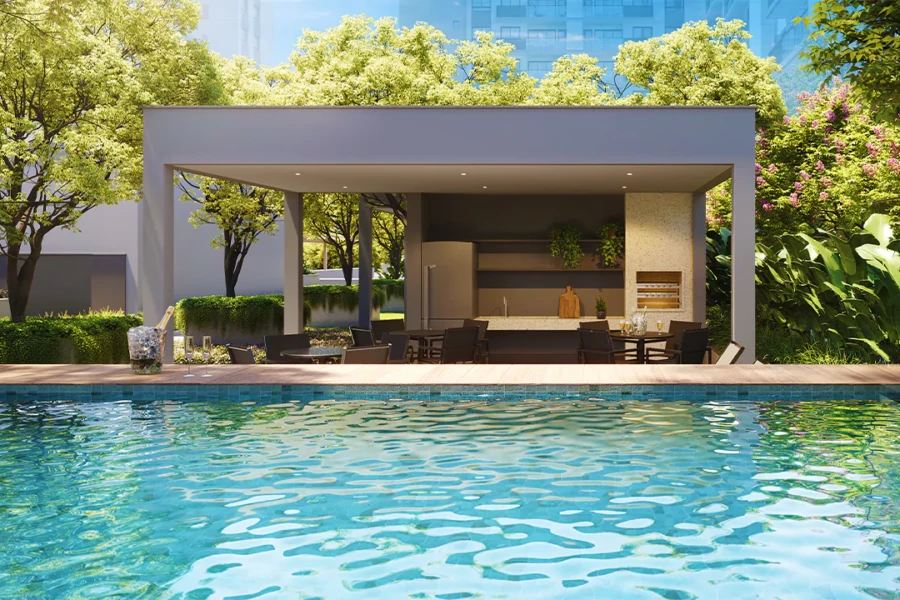 Grand Quartier Rio 2 Fase Parque área de lazer Pool House
