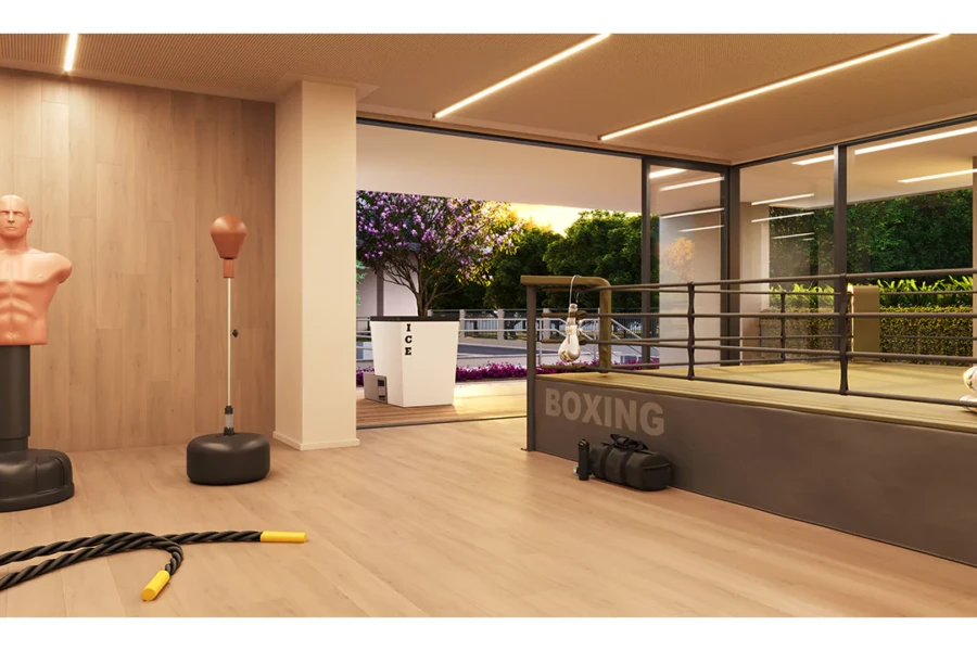 Grand Quartier Rio 2 Fase Parque área de lazer Ring Box com espaço recovery