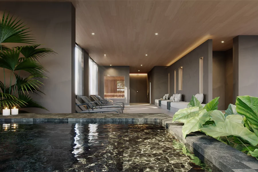 Grand Quartier Rio 2 Fase Parque área de lazer Spa com banheira