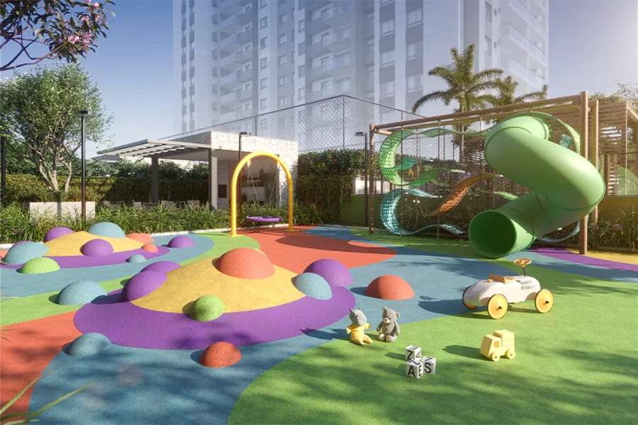 Grand Quartier Rio 2 Fase Parque área de lazer playground