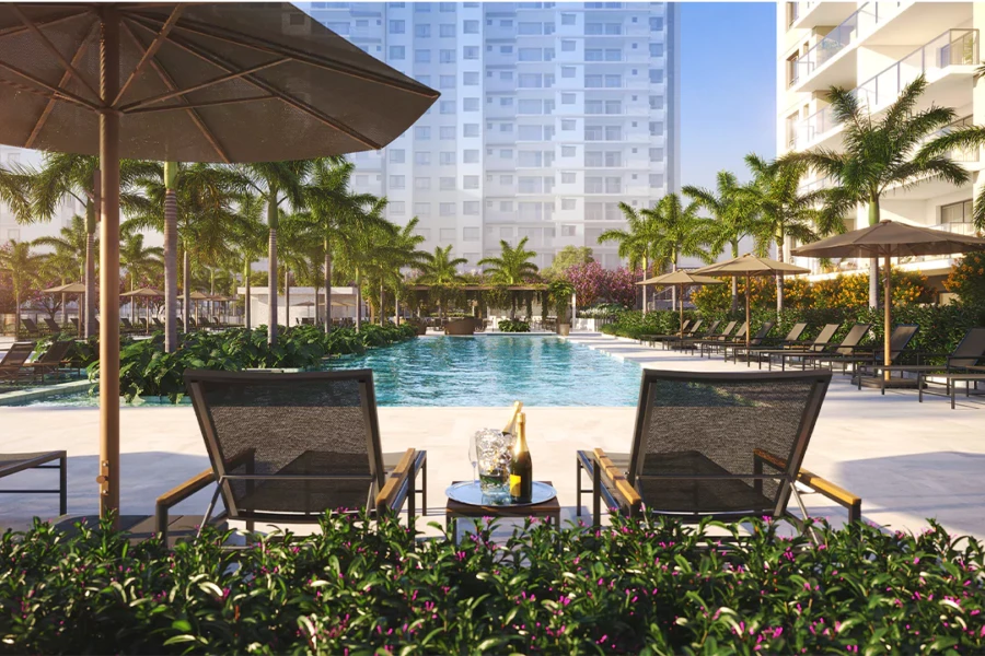 Grand Quartier Rio 2 Fase Parque área de lazer solarium